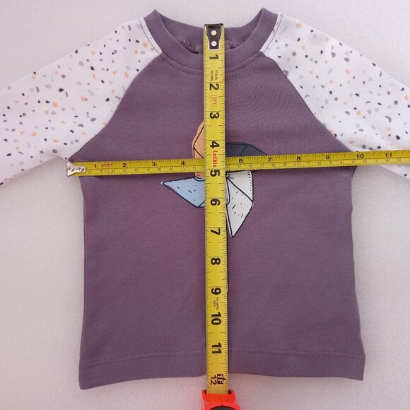 Baby Girls Two-Piece Pyjama Set Organic Cotton Soft Cozy Comort Colorful Sz 3M - Picture 4 of 8